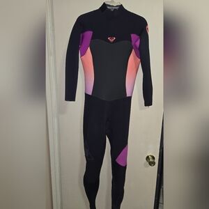 Roxy Syncro GBS 4:3mm Wetsuit Flatlock Women Wetsuit Size 10